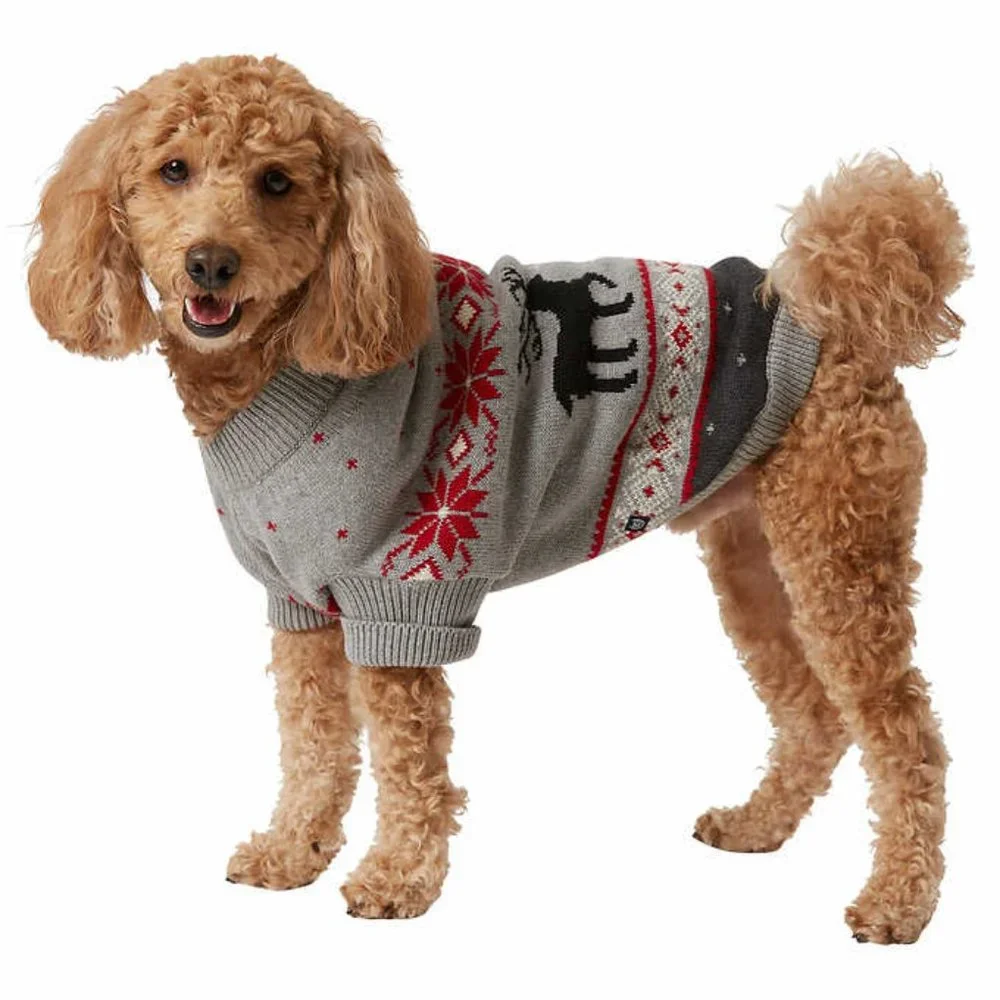 New! Chaps Family Holiday Dog Sweater Large Doggie shirt cover clothing winter!!